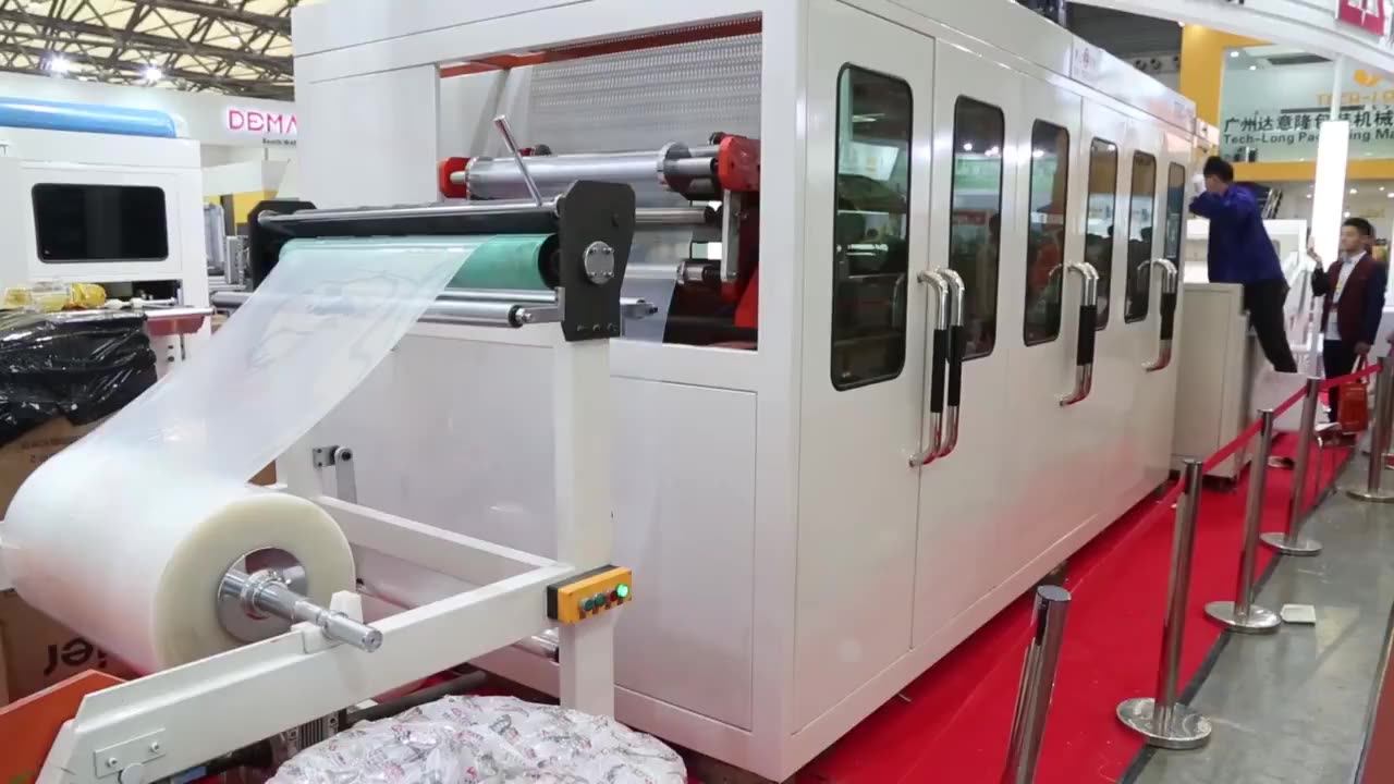 Full Automatic Disposable Plastic Glass Water Cup And Tray