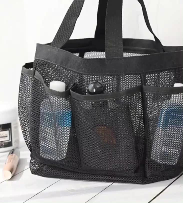 Custom Black Drawstring Packaging Pouch Sack Beach Toys Golf Balls Storage Laundry Small Nylon