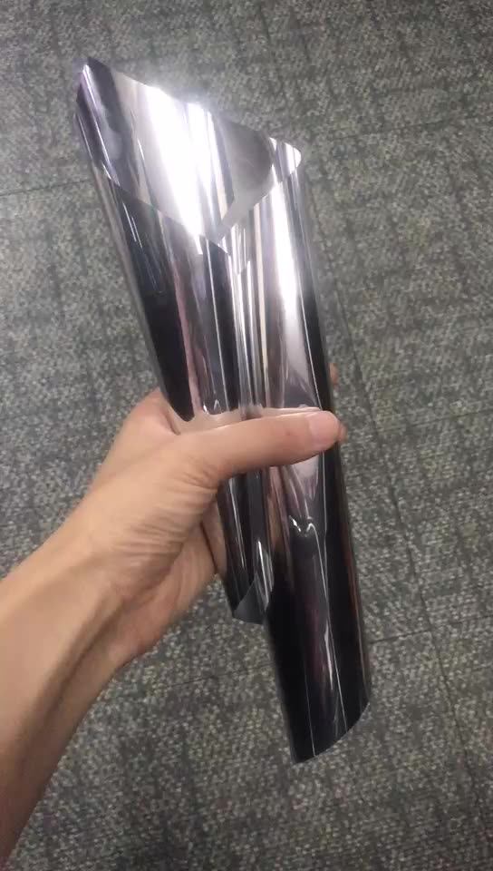 Heat Rejection 2mil One Way Sliver Chrome Reflective Glass Building