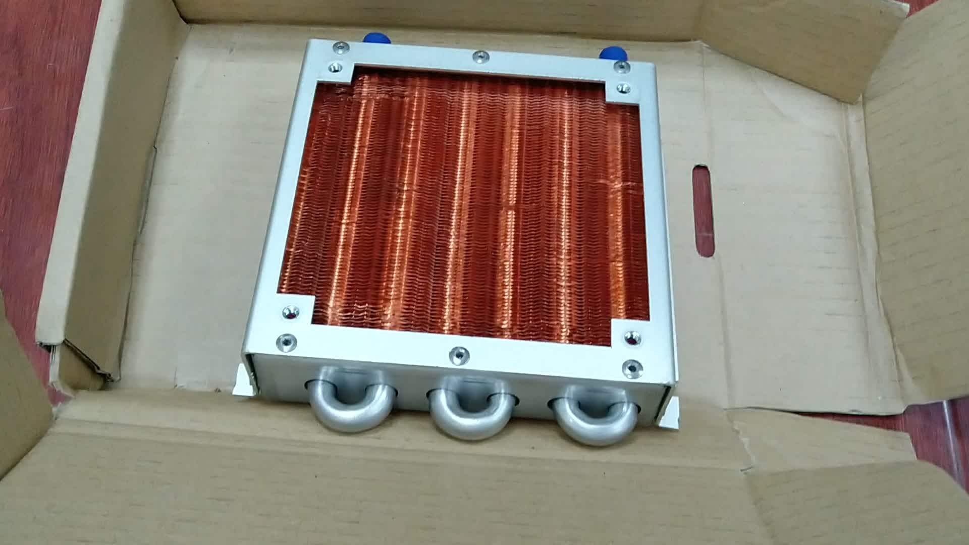 Copper Tube Copper Fin Radiators For Hydrotherapy Machine Buy