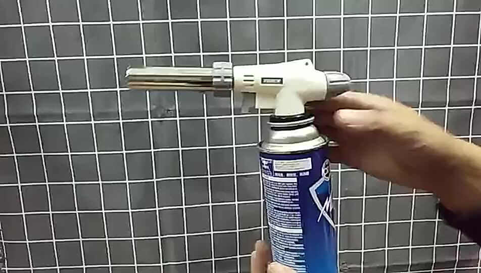 Torcia A Gas Accensione Automatica Pistola A Getto Di Fiamma Gas - Foto 4