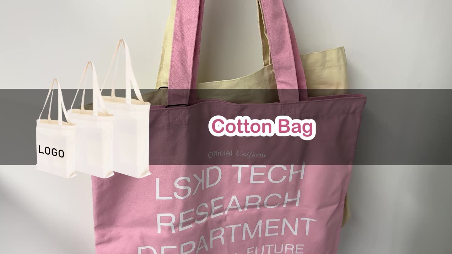 Extra Large Plain Canvas Grocery Bag Cotton Shopping Tote Bag With