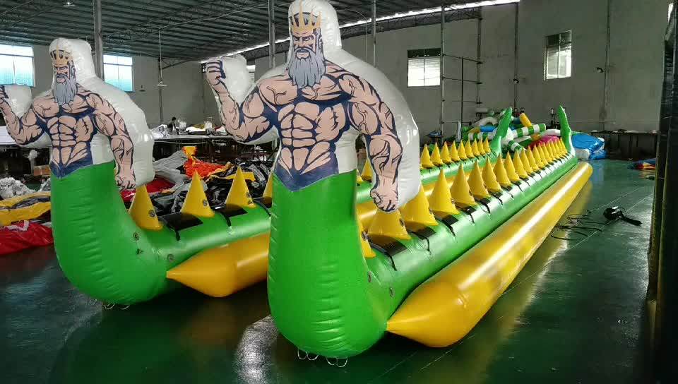 New Design Dragon Inflatable Game Boat/high Quality Most Popular Adults