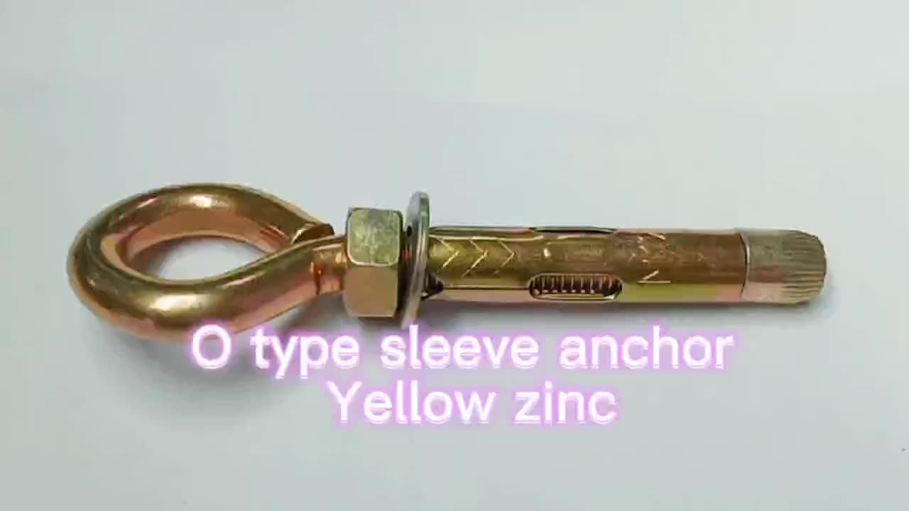 Eye Bolt / O Hook Sleeve Anchors 8*40 8*60 Buy Eye Bolt Sleeve Anchor