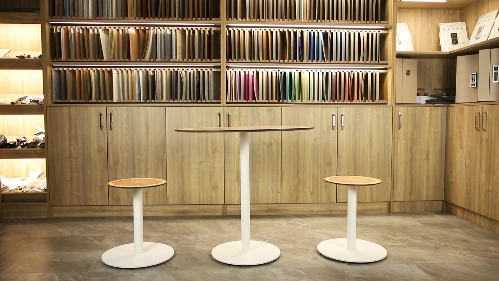 Black Hpl Compact Laminate Dining Table Top Buy Black Dining Table