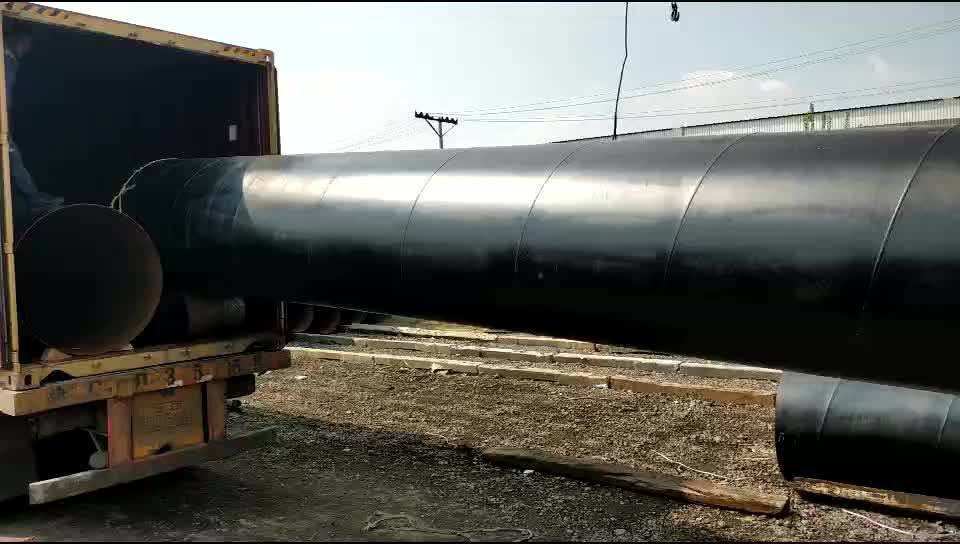 Large Diameter 48 Inch Spiral Welded Steel Pipe/ Electric Penstock Pipe