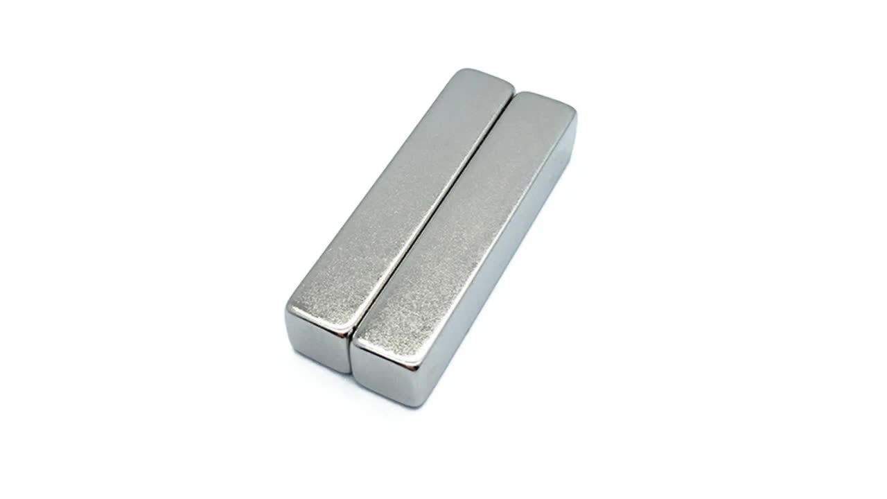 Long Thin 100x10x10mm Super Strong N52 Neodymium Bar For