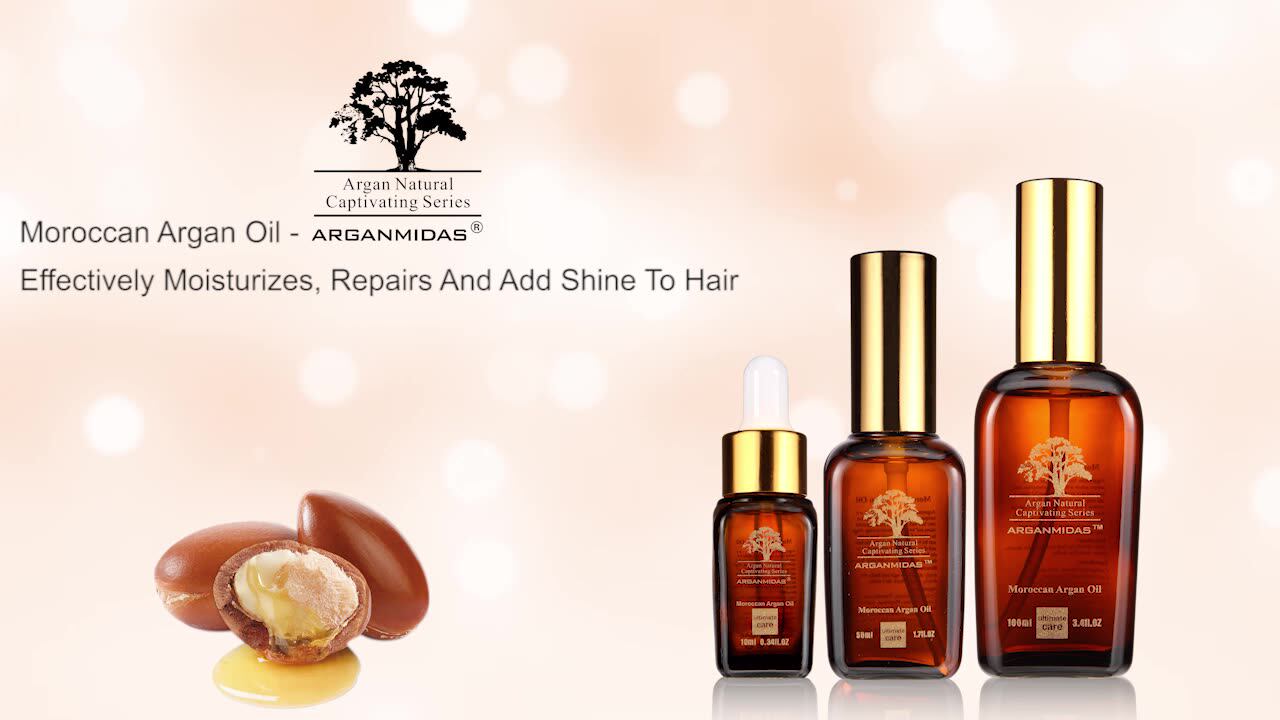 Natural Hair Care Products Organic Vitamin C Serum Argan Hair Oil For
