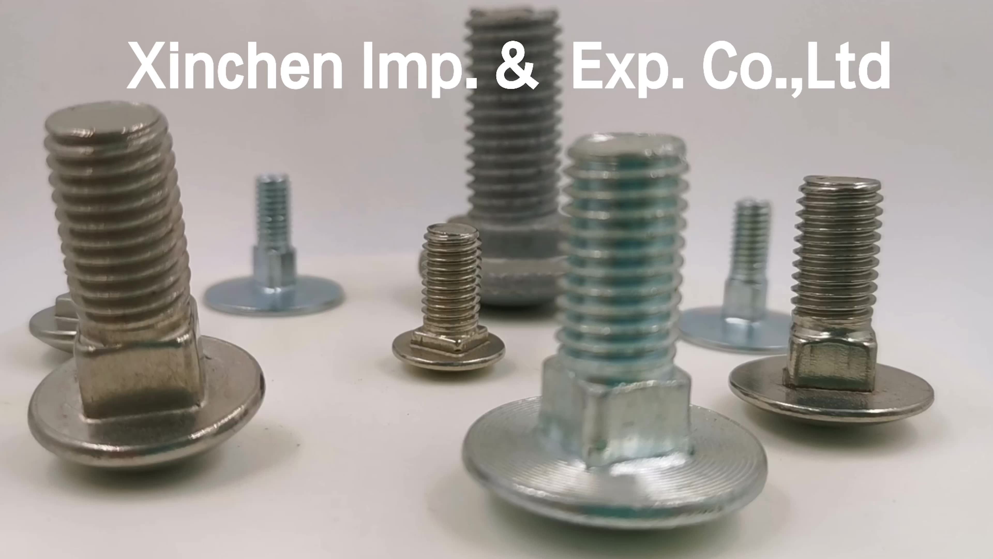 Elevator Bolt Big Flat Head Square Neck Bolt With Serrated Face Buy