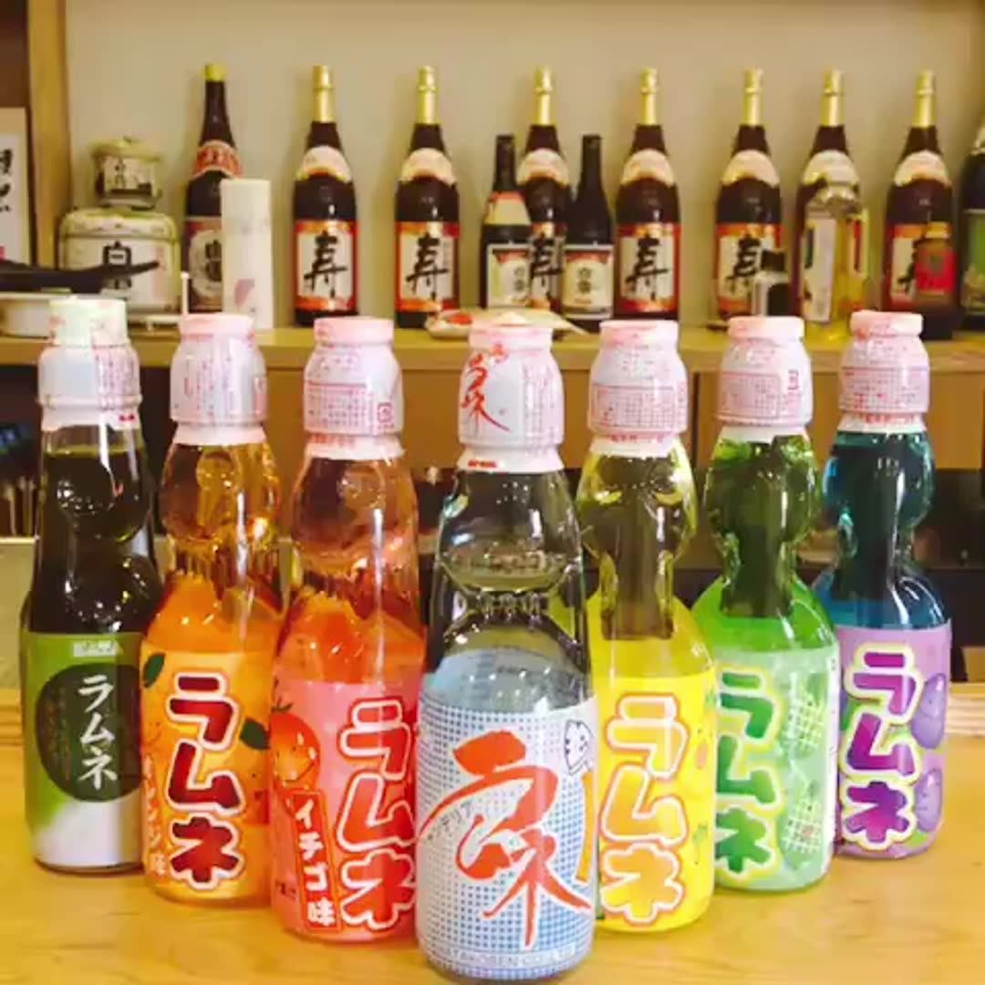 Wholesale Japanese Beverage Exotic Drink Hata Marbles Carbonated