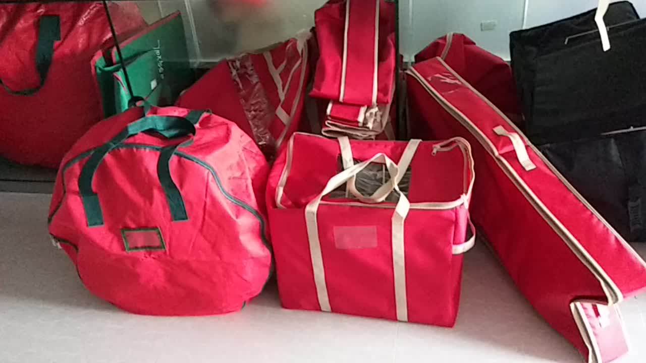 Professional Christmas Ball Storage Box Christmas Ornament Storage Bag