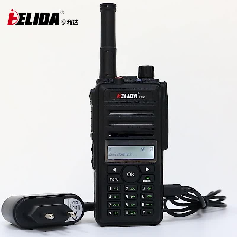 Walkie Talkie Uhf De Policía Con Gps,Radio Bidireccional Con Tarjeta