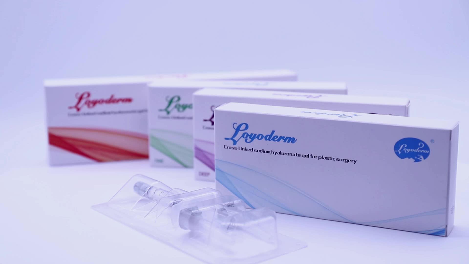 Loyoderm 10ml Dermal Filler Hyaluronic Acid + Acido Hialuronico