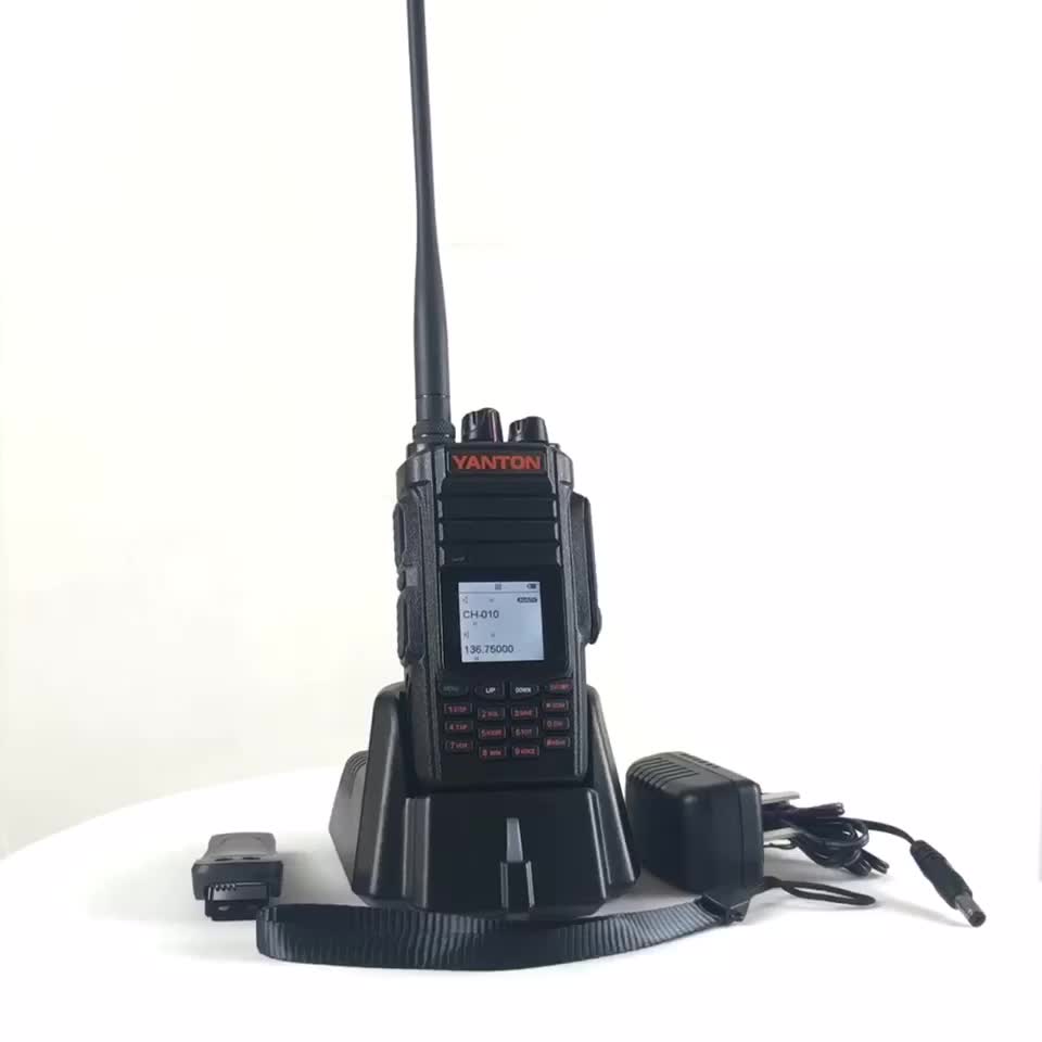 10w Used Police Radios Uhf Vhf Ham Radio T650uv Radio Buy Used