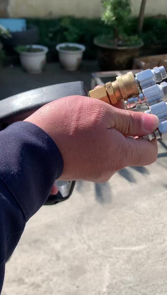 Jrod Tip Holder Pressure Washer Nozzle,Downstream Nozzle Kit With 4 Way