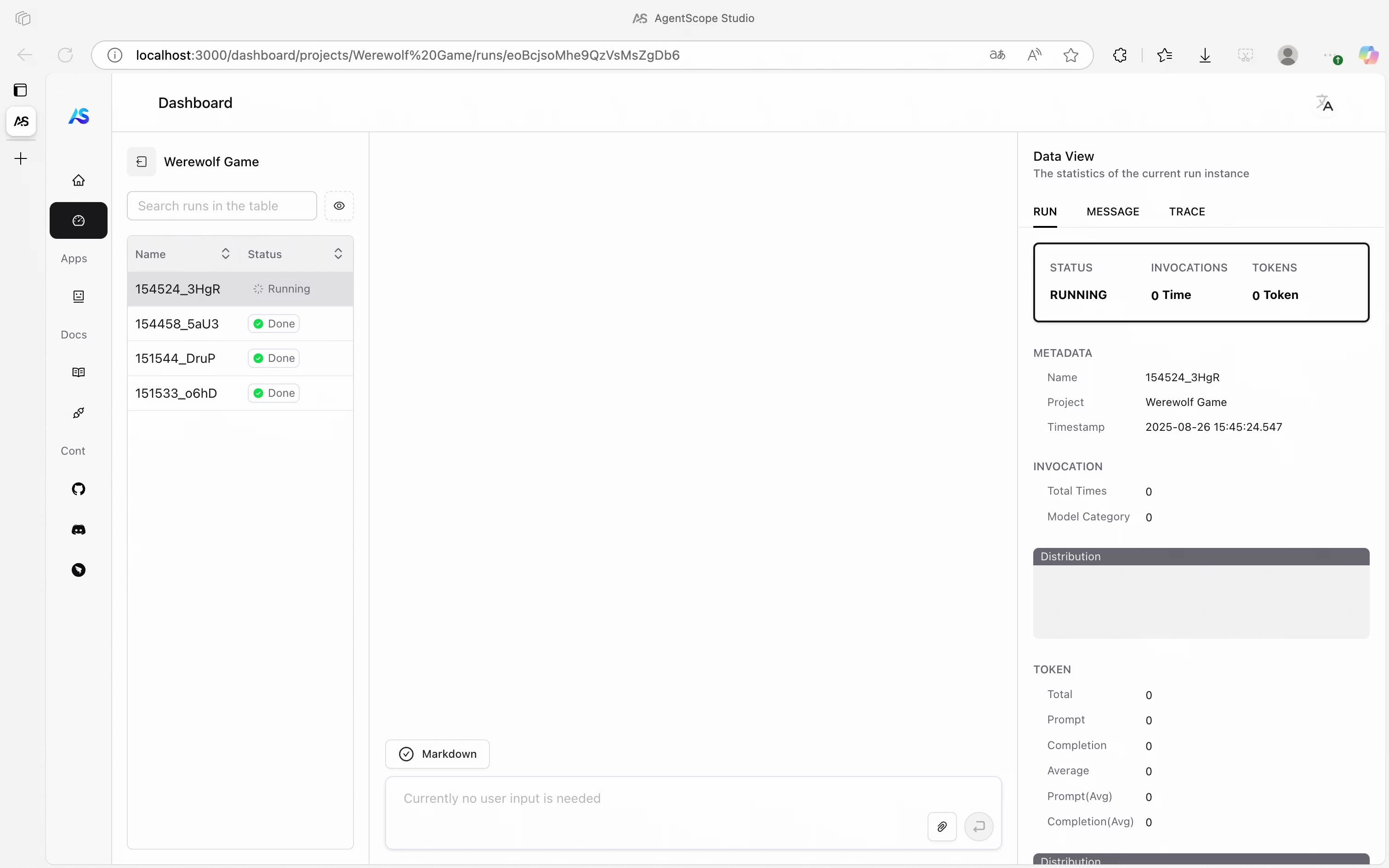 Werewolf Game in English