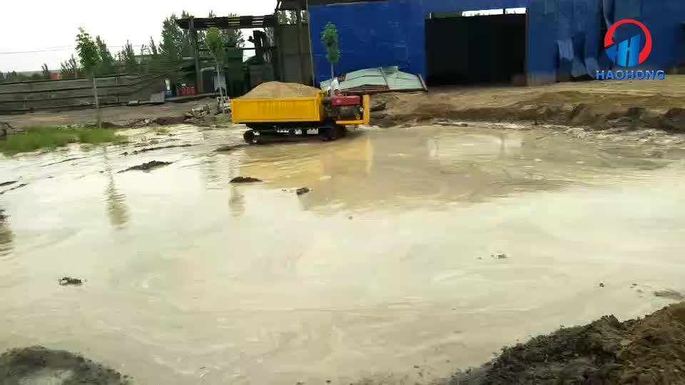 Multifunction Mini Dump Truck With Track 4 Ton Loading Capacity Buy