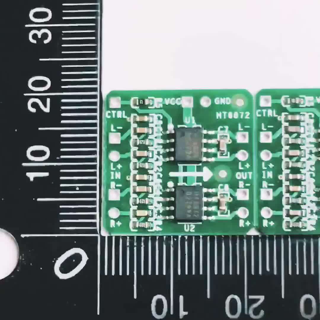Differential Amplifier Board 2x3w Digital Class D Audio Power Amplifier