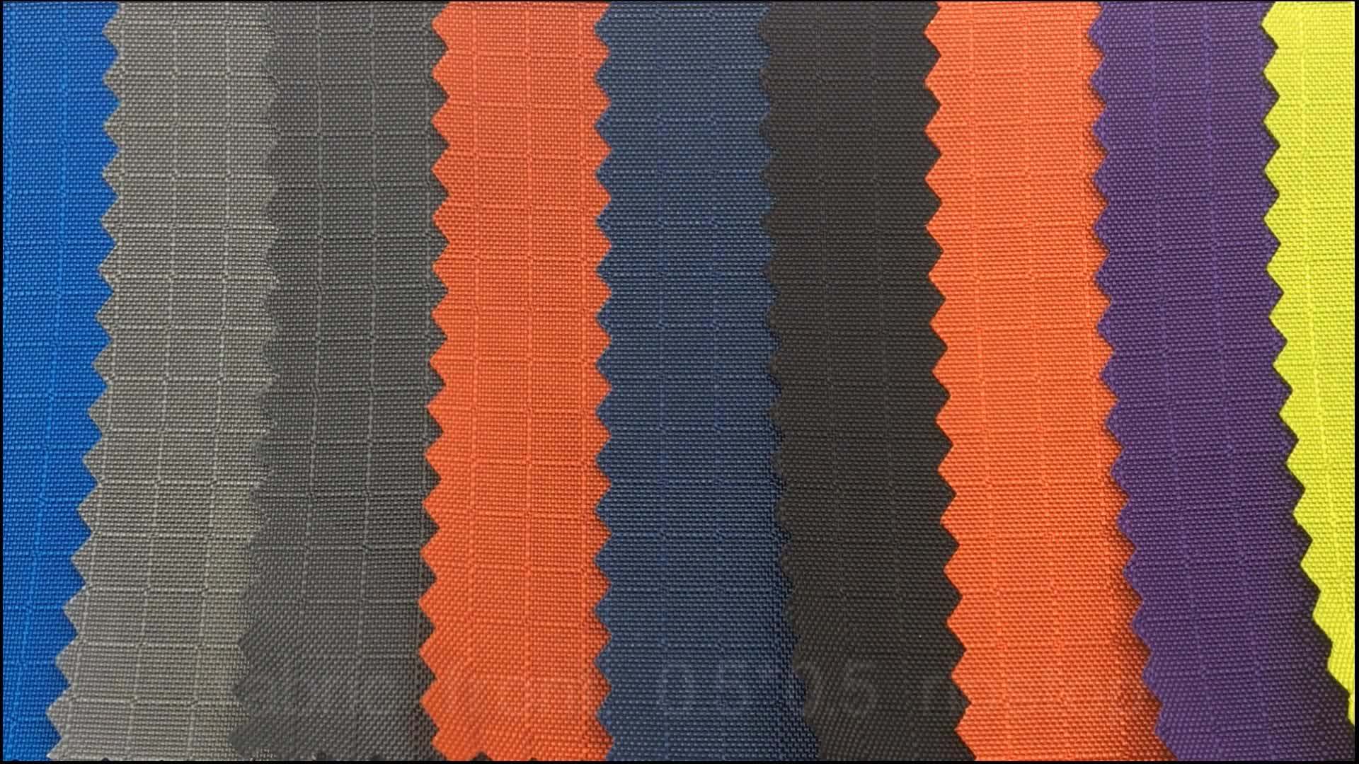 Waterproof Or Water Resistant High Density 210d 0.5cm Ripstop Nylon