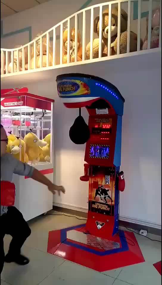 Ultimate Big Punch Dragon Boxing Arcade Game Machine Arcade Lottery