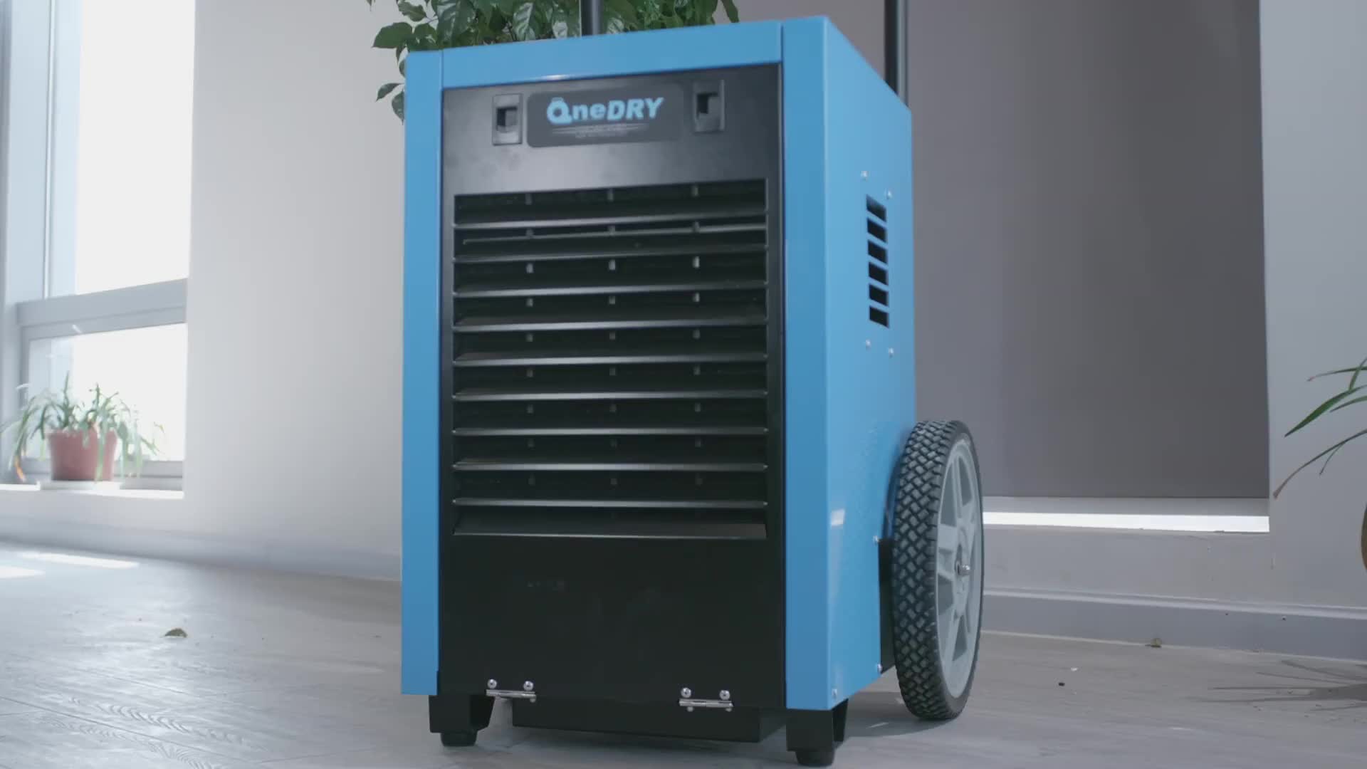 High Efficiency Portable Desiccant Wheel Dehumidifier Deshumidificador