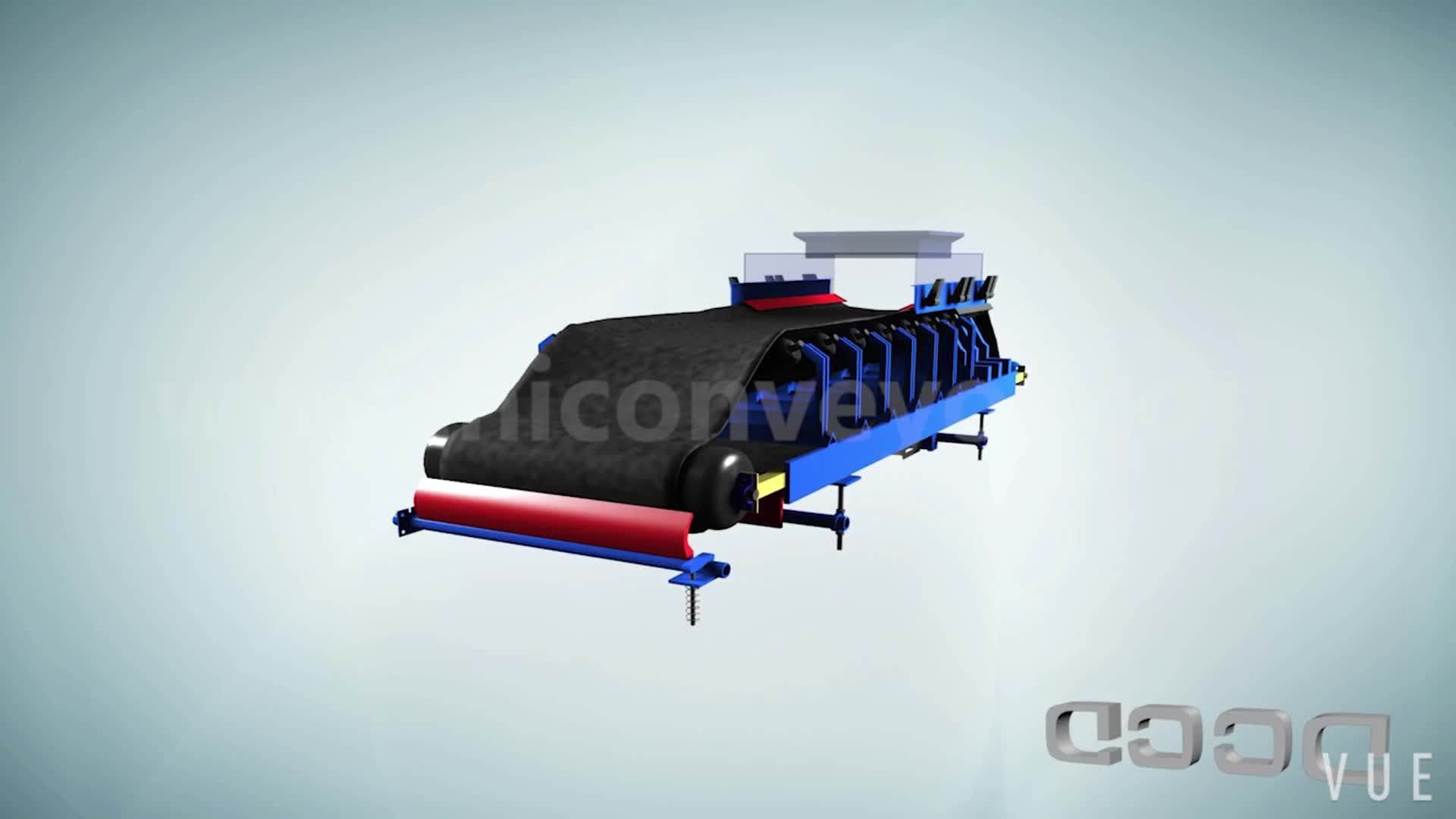 Conveyor Belt Skirting Board Rubber Side Skirts 150 Mm Height Skirt Board Rubber Belt Conveyor