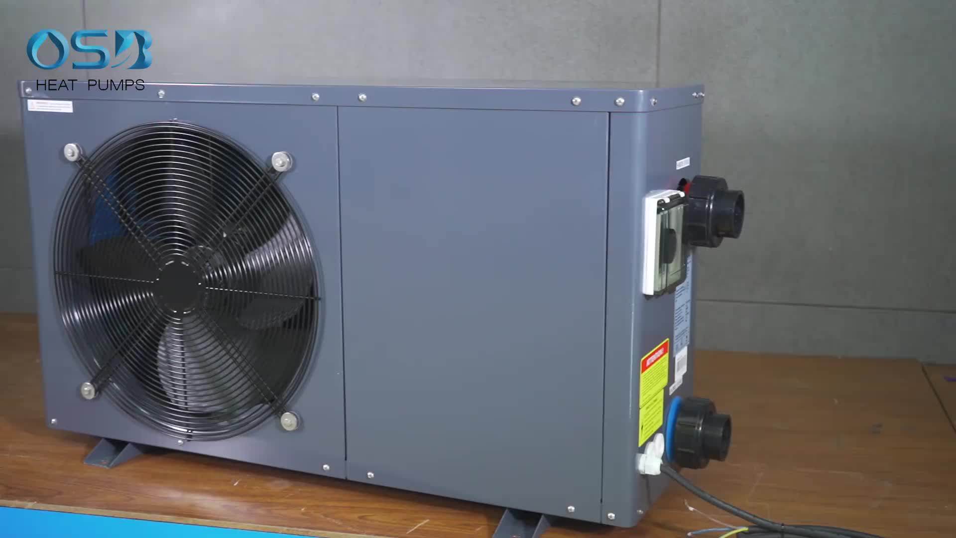 3.8kw Easy Operation Air Source Pool Heat Pump With Mechanical Thermostat Buy Heat Pump Water