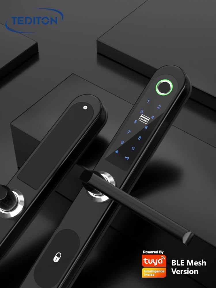 Keyless Door Sliding Lock Aluminum Sliding Door Lock With Hook And