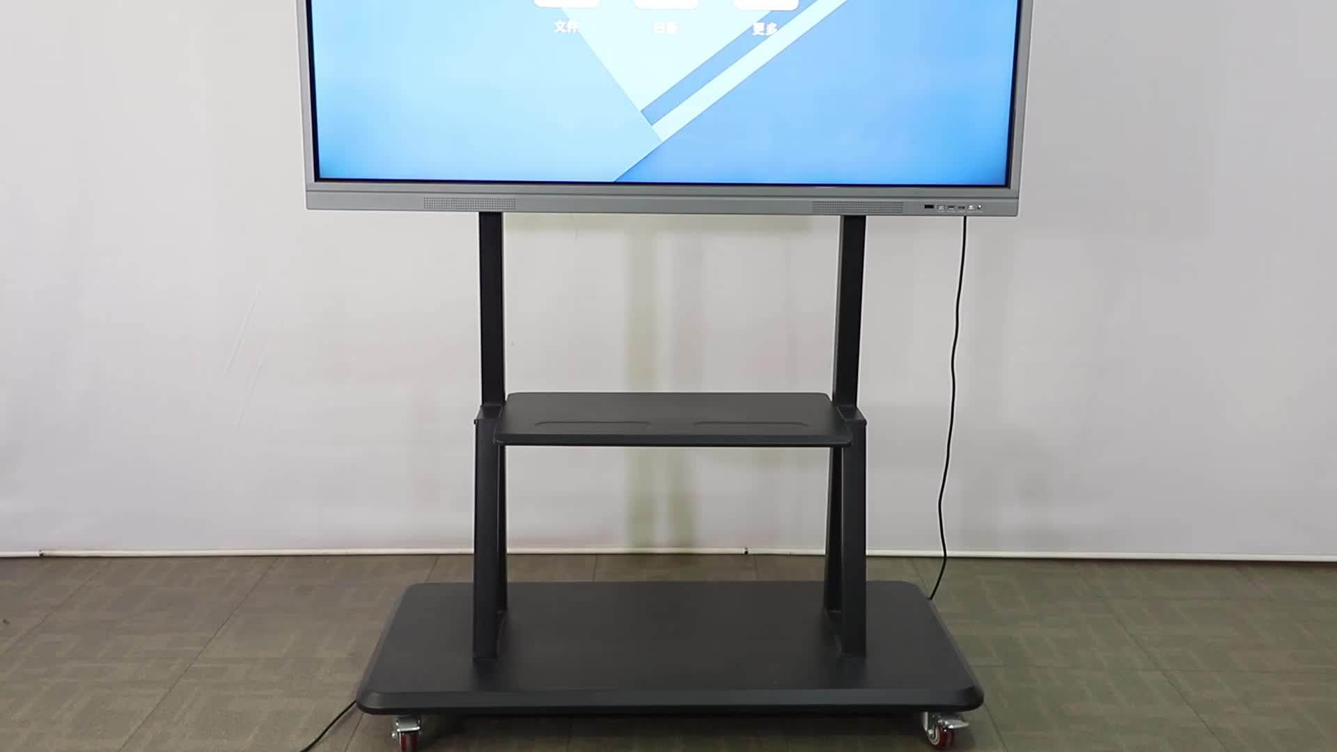 55 65 Inch Machine Interactive Multimedia Panel Have Intelligent