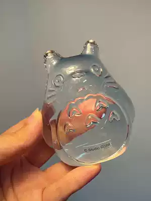 Spot noritake Miyazaki Totoro TOTORO Made in Japan Crystal glass paperweight Wenzhen ornaments