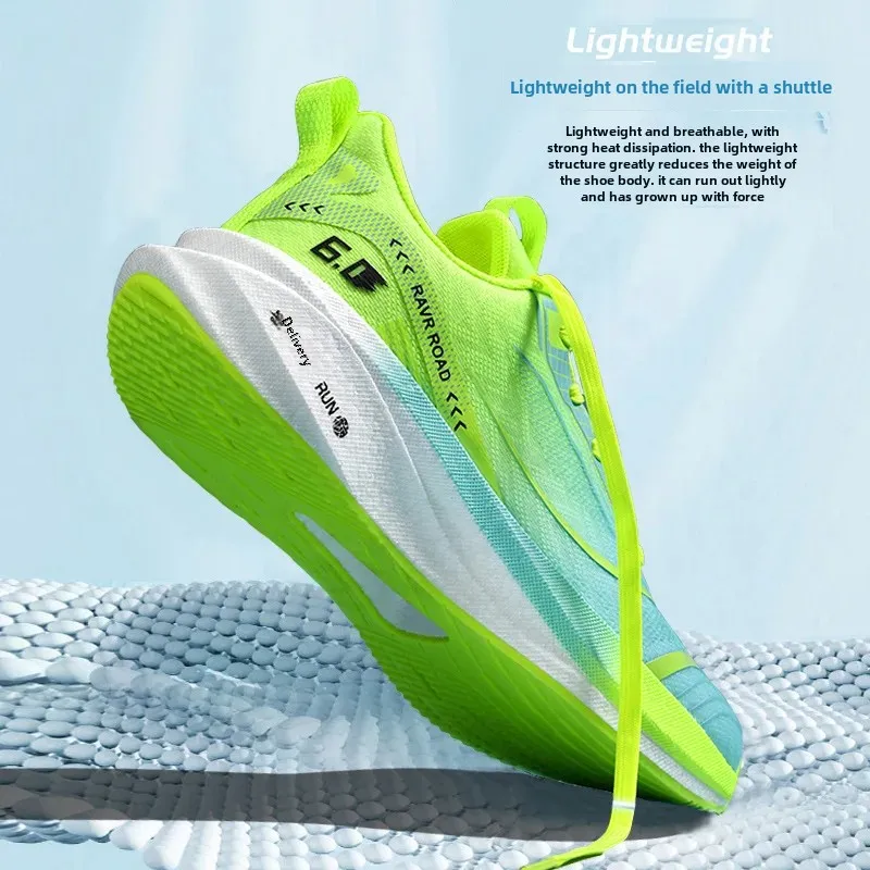 Ultra-Light High School Entrance Examination Running Shoes for Summer Running Men and Women Breathable Professional Sports Shoes Men's Shoes Shock-Absorbing Light Soft Sole Student Physical Test