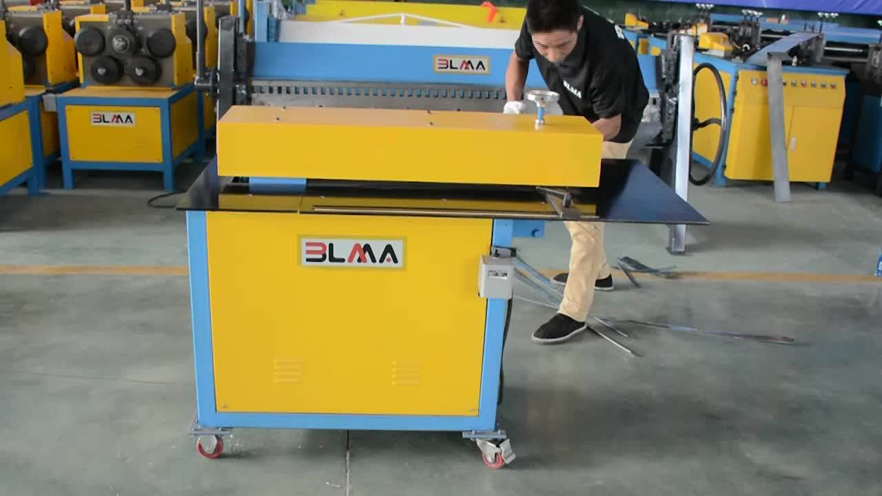 Slitter Beading And Cutting Steel Sheet Metal Powered Slitting Machine