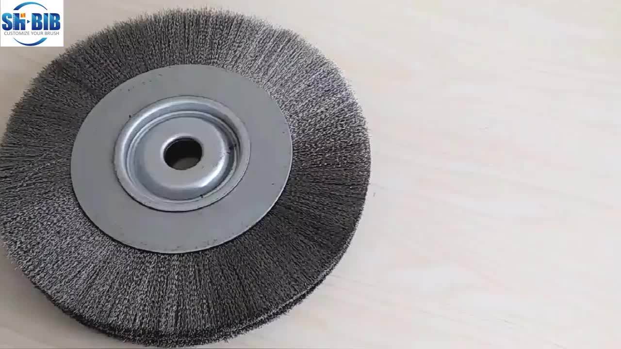 Fine 304 Stainless Steel Wire Buffing Wheel Buy Fine 304 Stainless Steel Wire Buffing Wheel