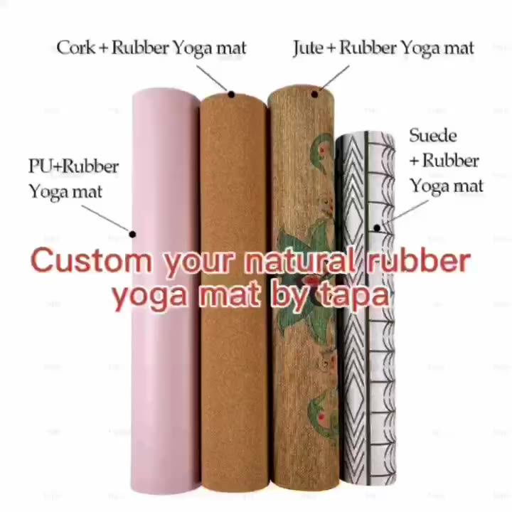 Dropshiping Product 2023 Eco Friendly Natural Rubber With Pu Suede Jute