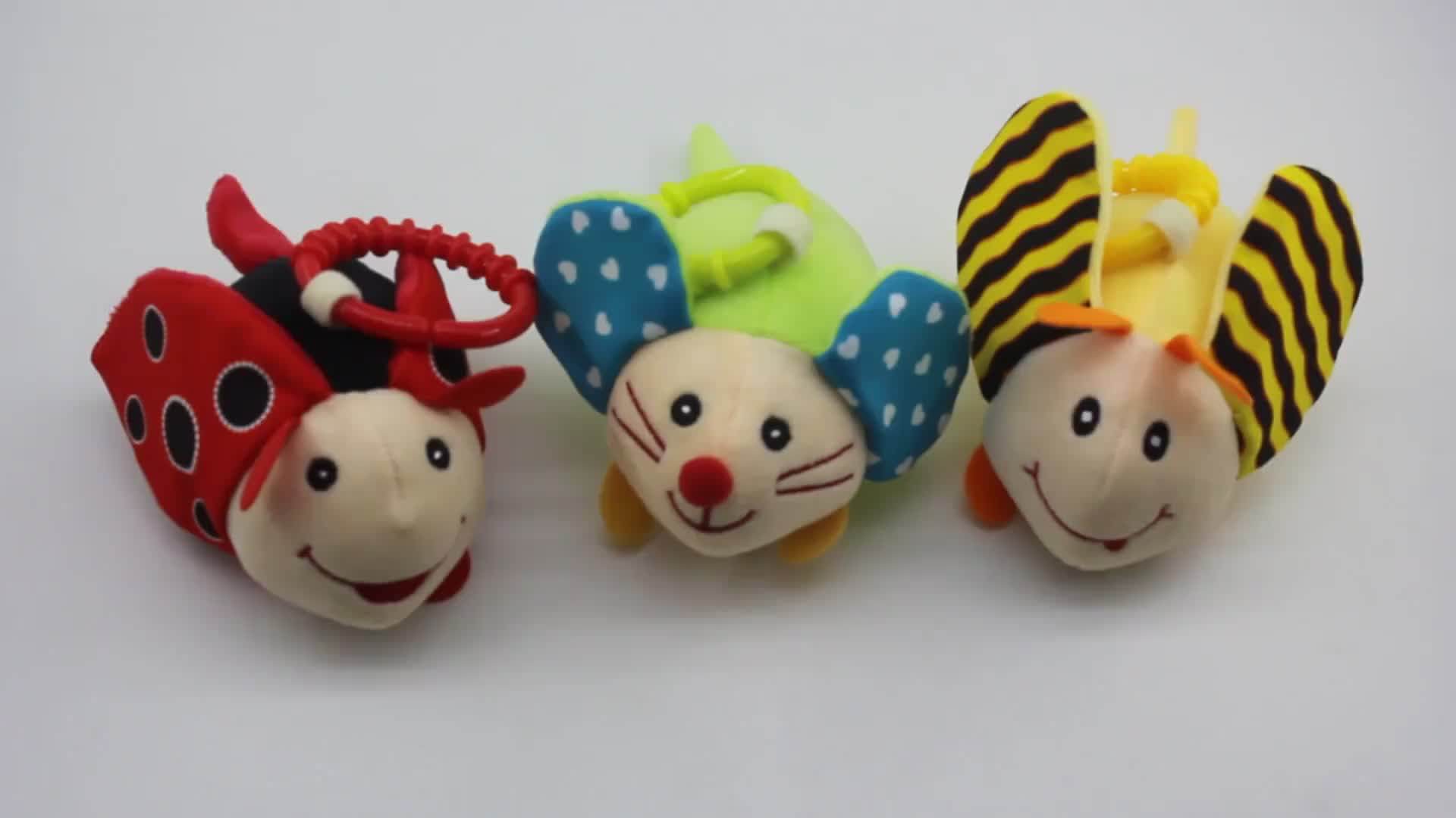 K006 Pull String Vibration Bee Ladybird Mouse Kids Hanging Toy Buy