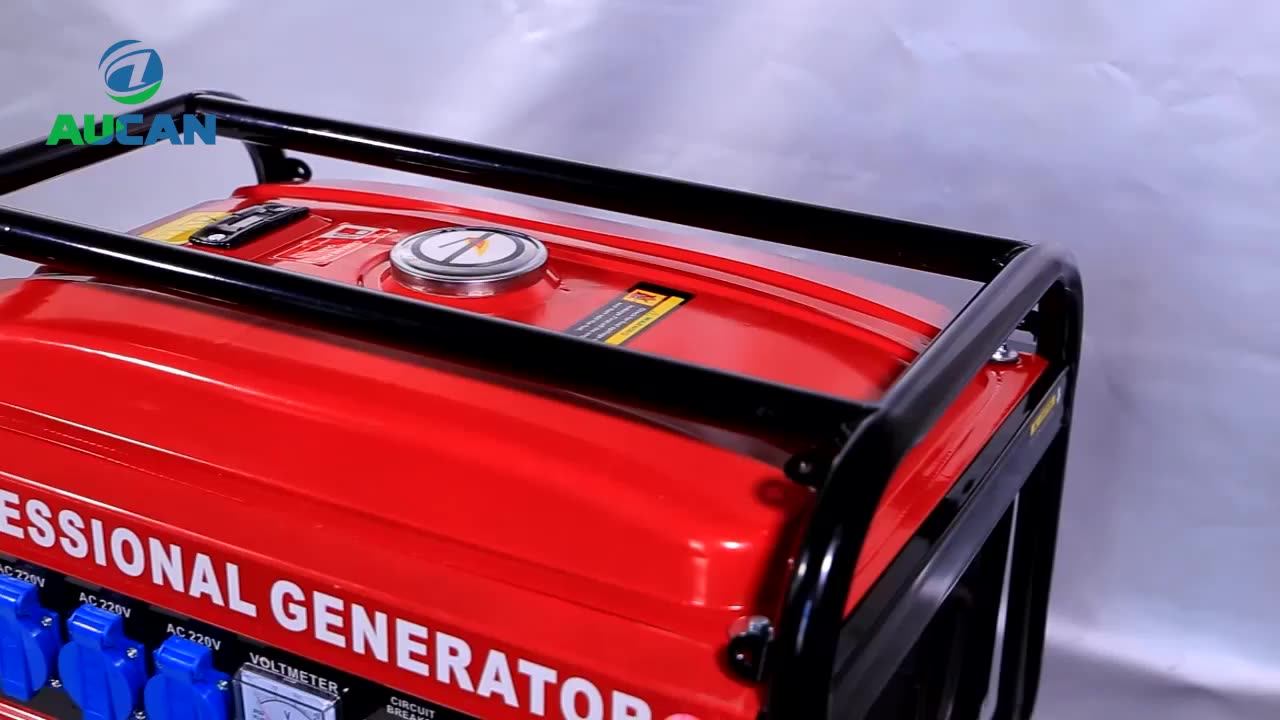 36kva 30kw Watercooled Portable Gasoline Generator Silent Type With