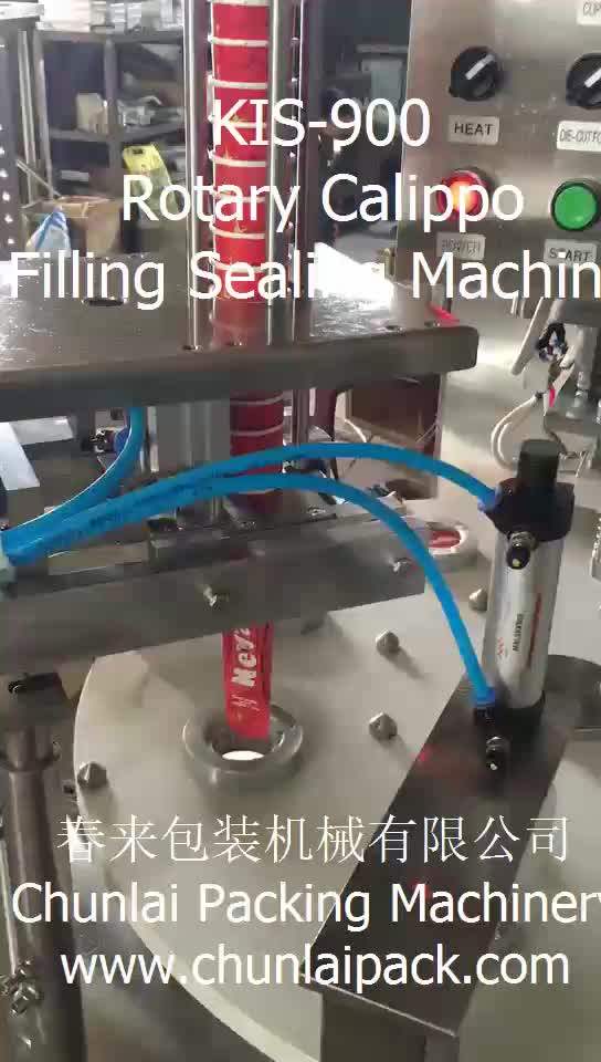 Calippo Squeeze Paper Tube Cup Juice Filling And Sealing Machine Buy