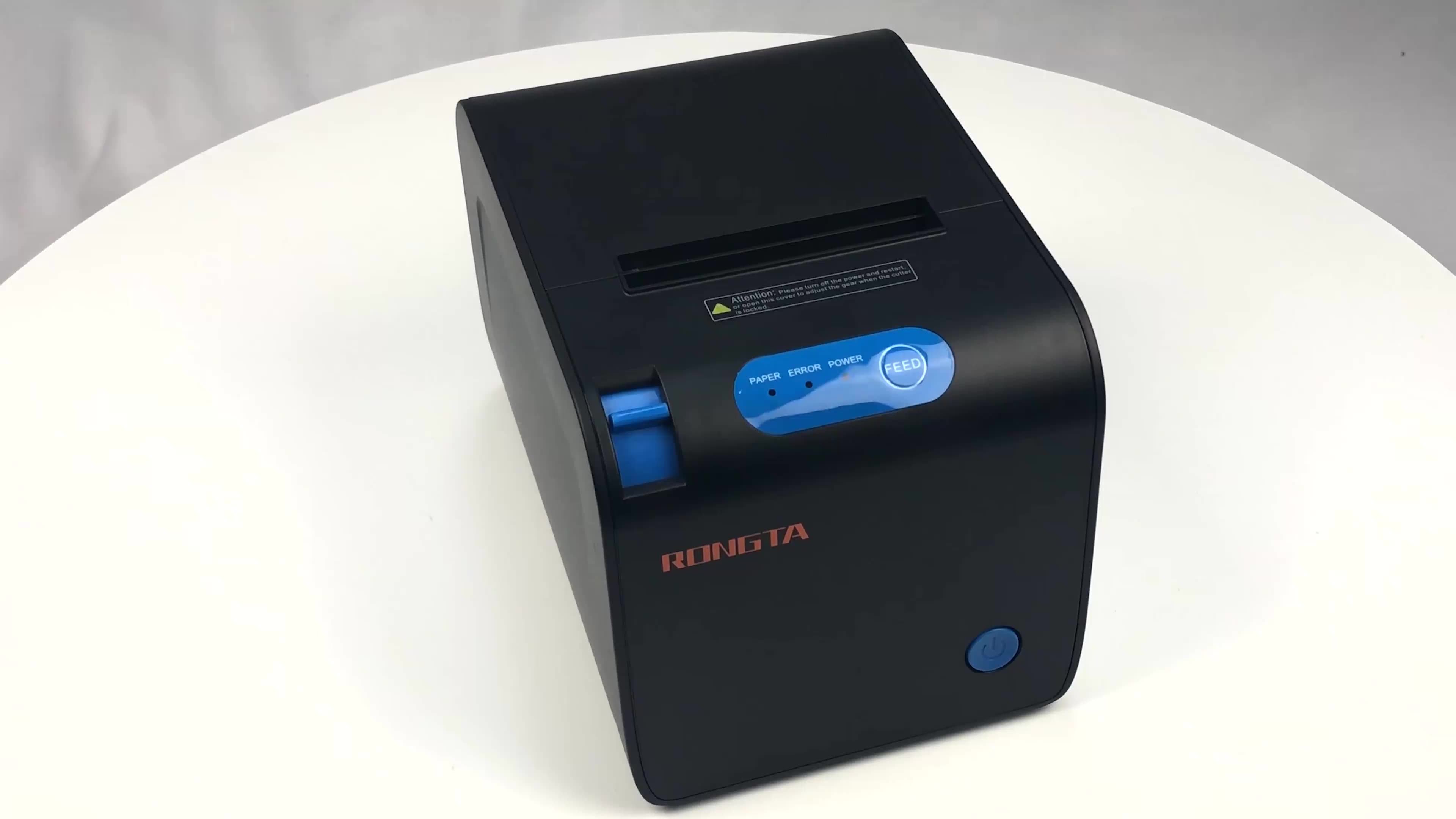 Rongta Rp328 U Thermal Receipt Printer 80Mm Pos Machine 58Mm Support