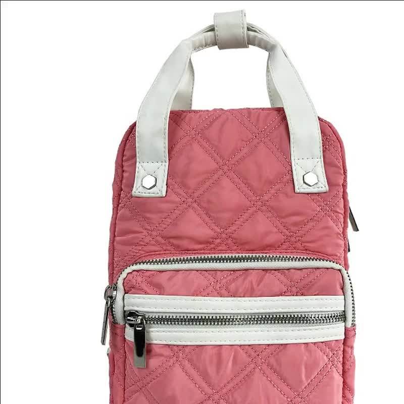 quilted backpack purse