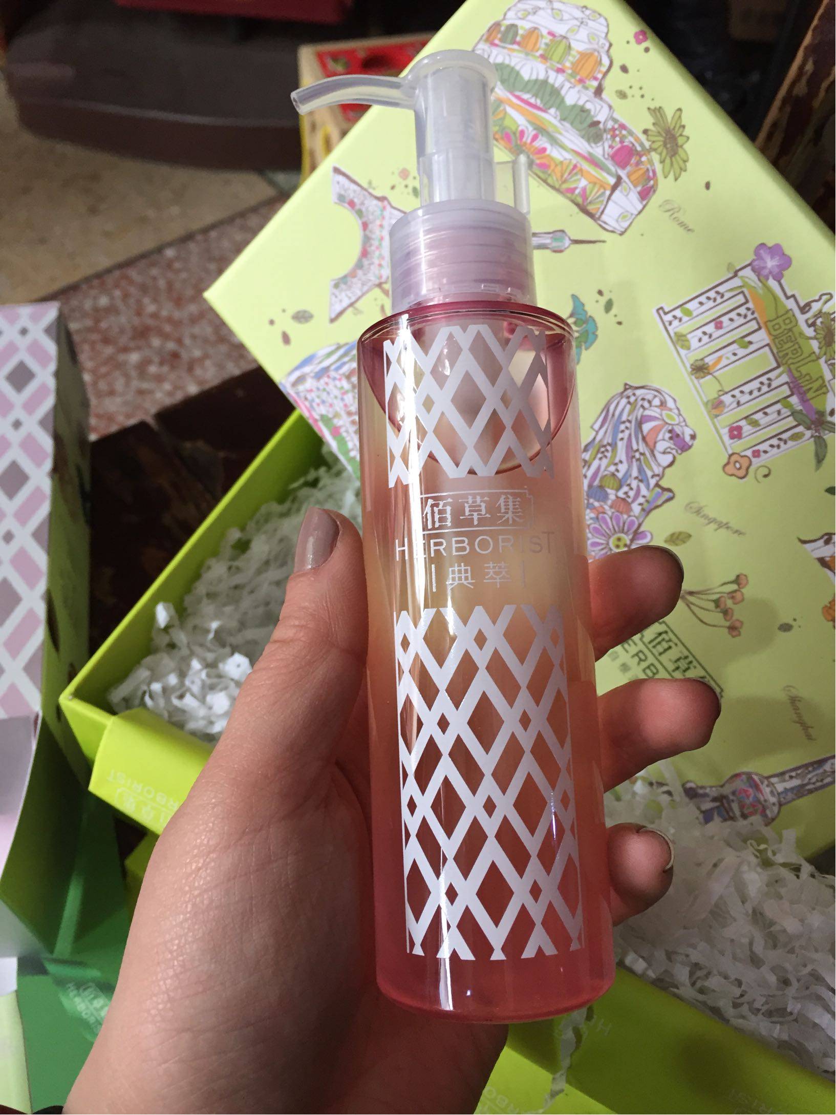 佰草集云淡风轻三色卸妆液