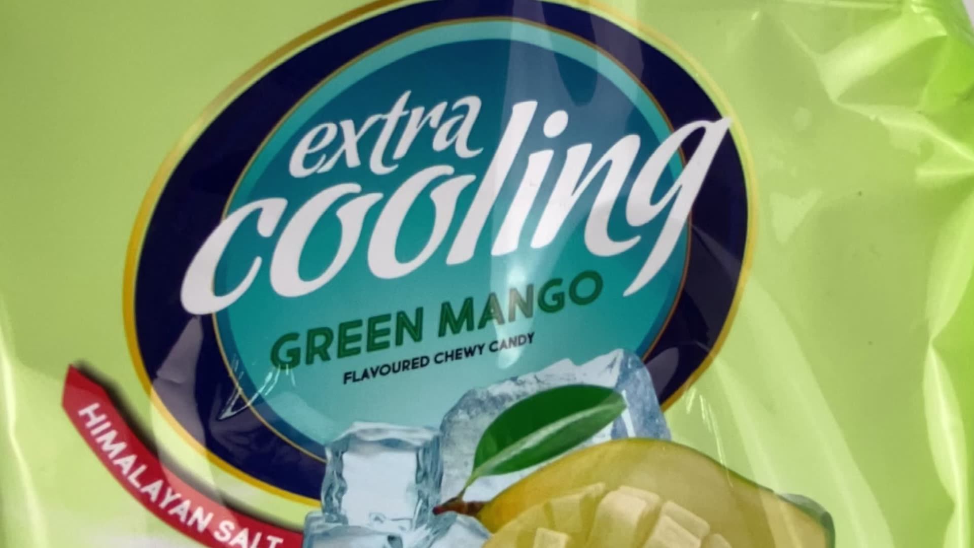 Cooling Candy Green Mango With Himalayan Salt Chewy Candy (65g) Mango