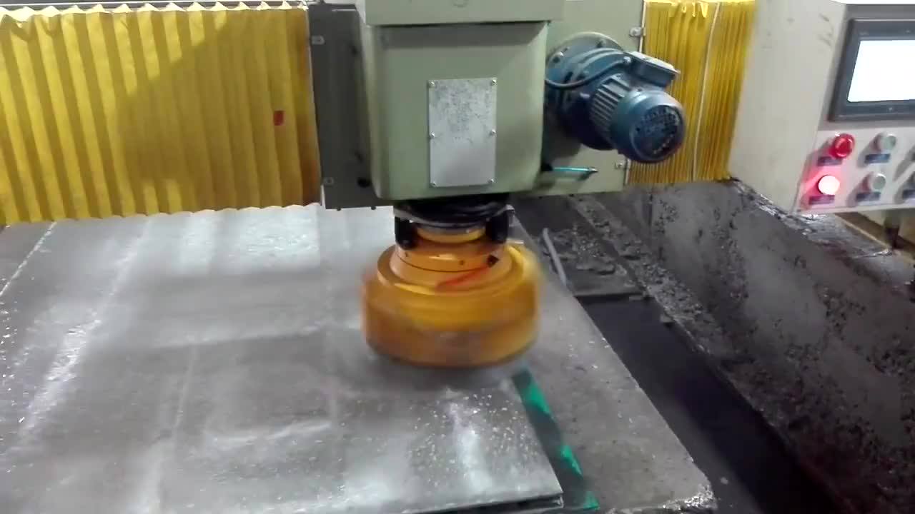 Slabs Polishing Machine High Efficient Single Head Bridge Stone Marble