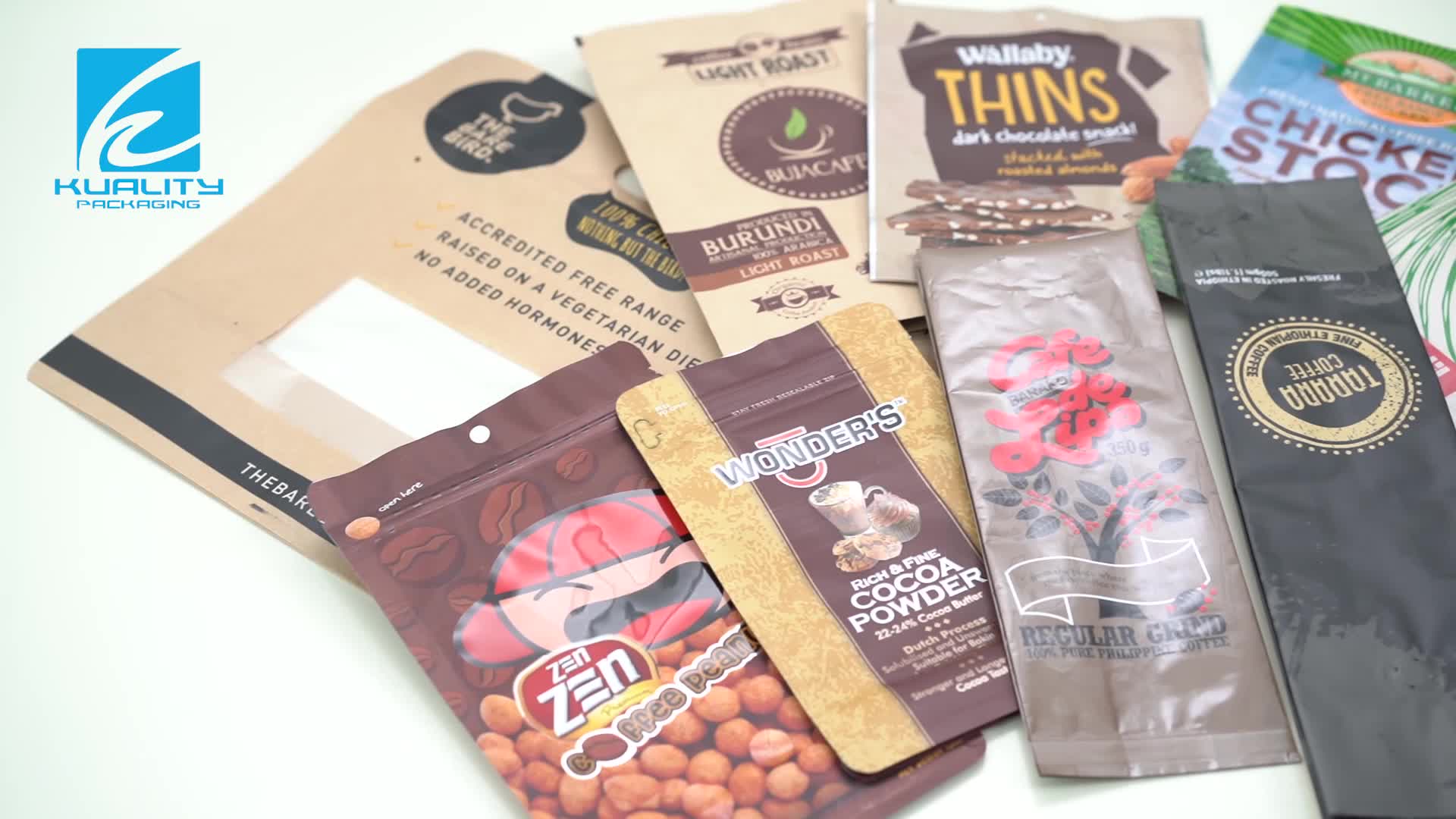 Custom Printed Plastic Biodegradable Dog Food Packaging Bag Food Bags