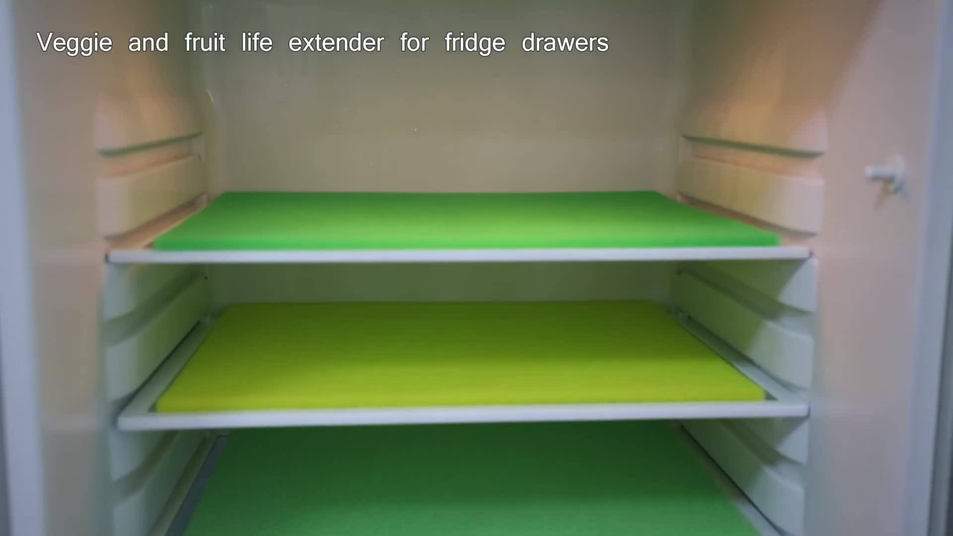 Foam Sponge Vegetables And Fruits Fresh Keeping Fridge Refrigerator Shelf Liner Drawer Mat Buy