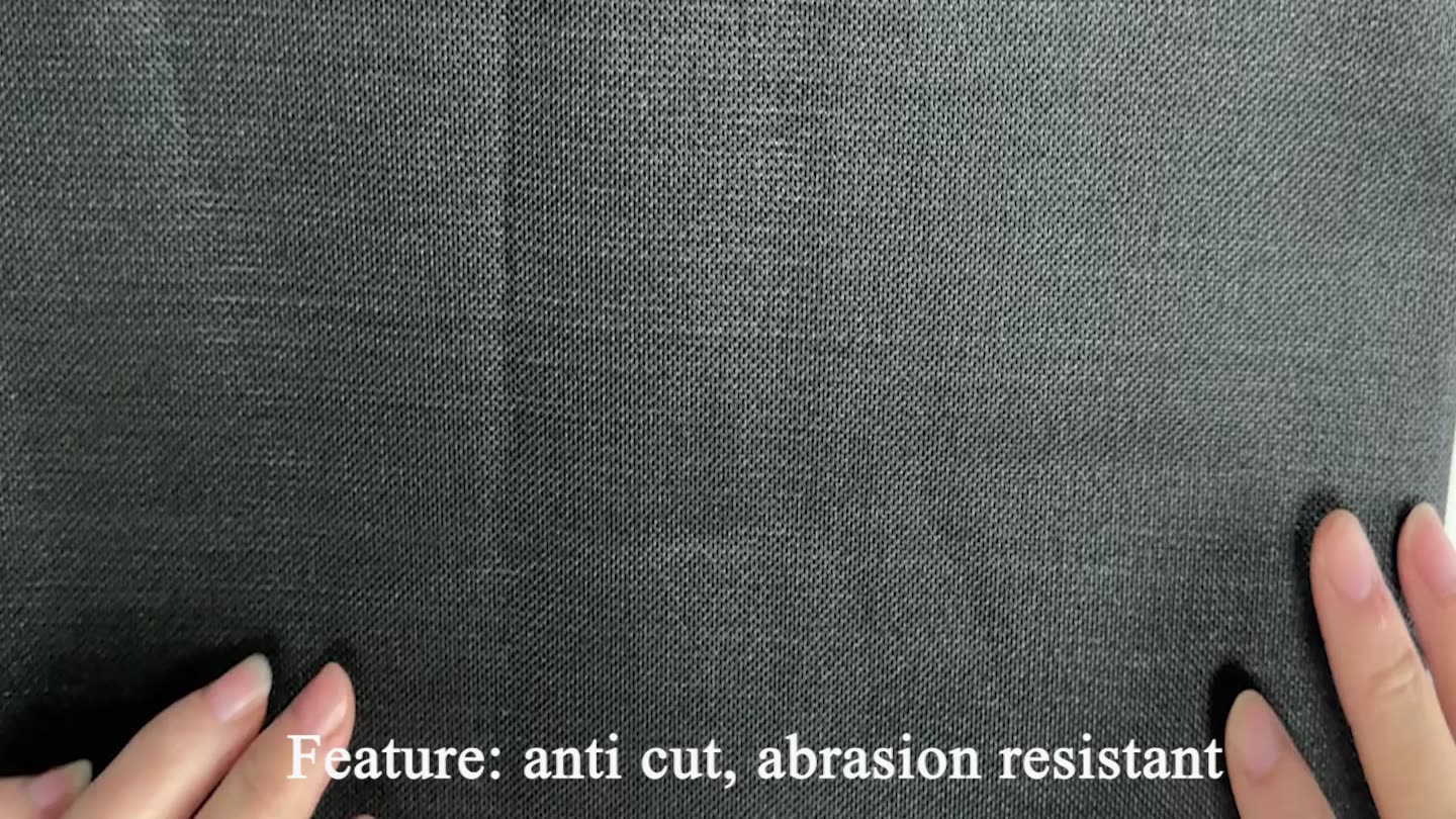 Asni 6 Level Laser Cut Fabric Uhmwpe Cut Resistant Fabric Security