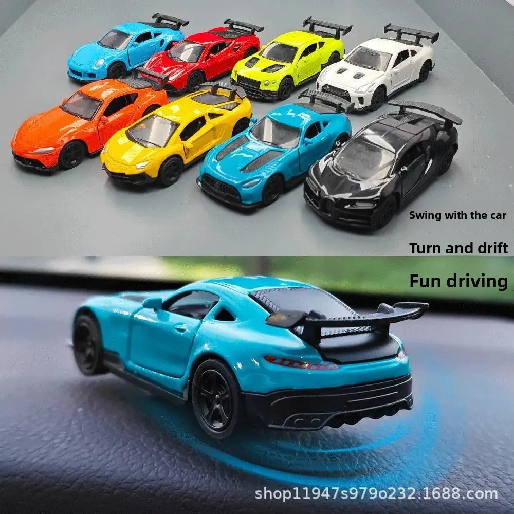 AE86 Drift Car Center Console Dynamic Ornaments Physical New Attitude Instrument Novelty Model Drift When Turning