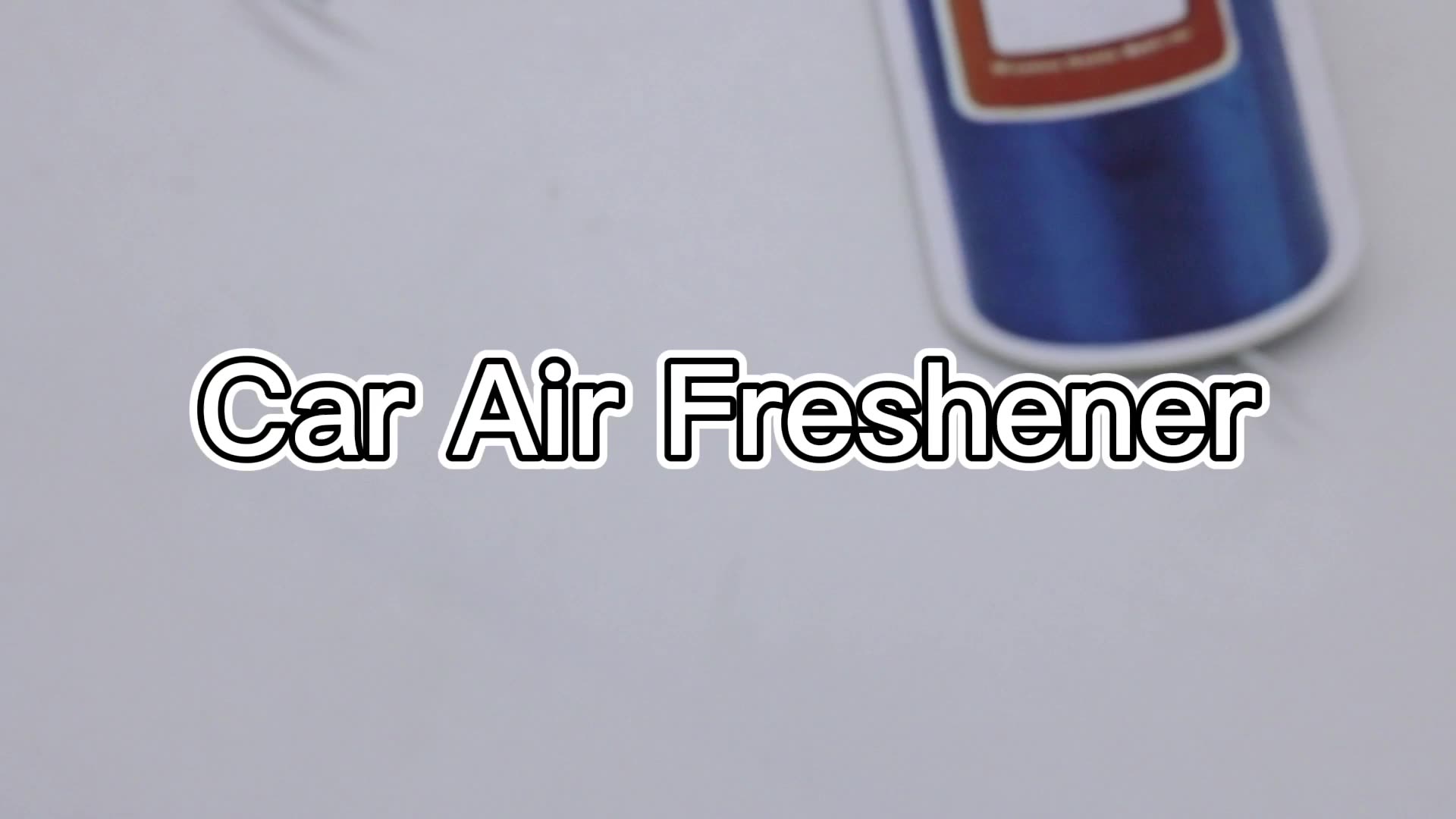 Promotional Customized Design Car Air Freshener /custom Paper Air