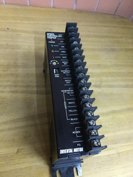 Japan Oriental motor msp101 regulator can be OM3W motor removed spot