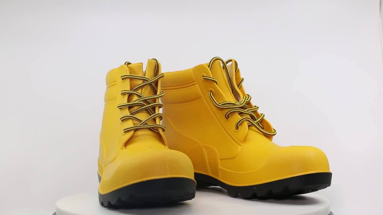 Ce Approved Steel Toe Cap Ankle Pvc Safety Work Rain Boots Buy Ankle