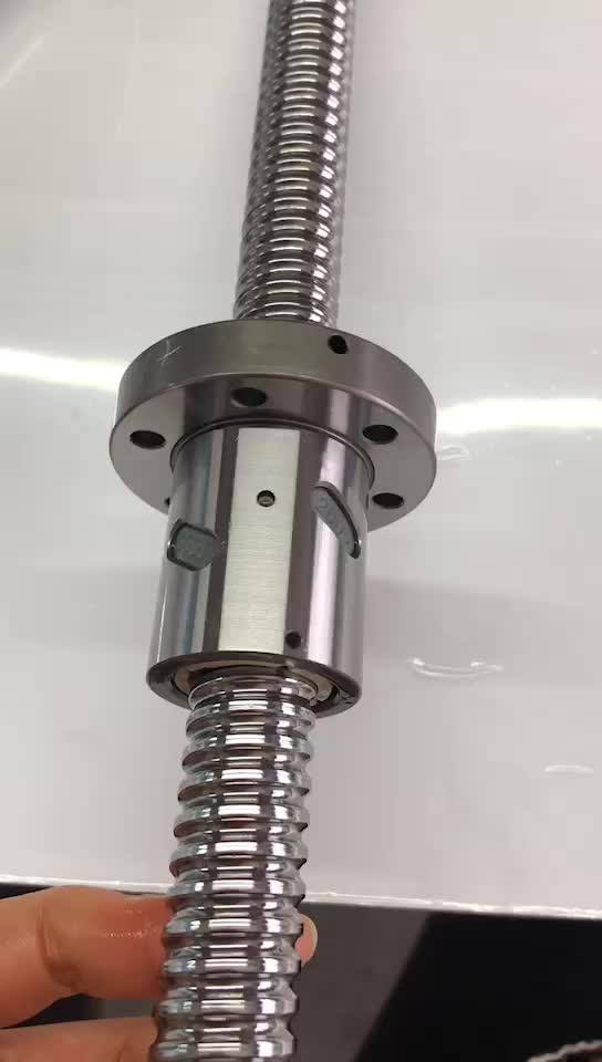 Mms Customized Large Lead Pitch Ball Screw Sfe4040 5050 6060 With Length L2500mm For Cnc And